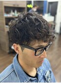 スパイラルパーマ