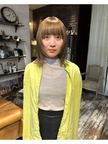 トレンチ(TRENCH)&nbsp;《TRENCH おつじ》ダブルカラー ハイライト レイヤーカット