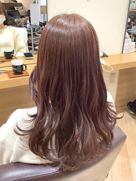 ラファンス 栗林店(LaFENCE) 艶髪/ピンクブラウン/ロング