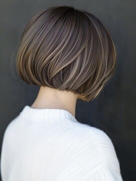 アルトリスト(Altruist Aging×HAIR&SPA) ★暗めカラーグランマッシュフェイスフレーミングデザインカラー