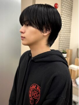 パークレーン アイス イヴェン(park lane ICI yeven) 韓国メンズマッシュウルフシースルーバング2wayスタイルYUKI