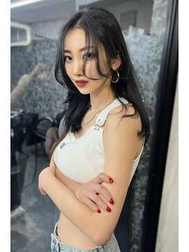 ランズ(LANDS) レイヤーカット 【韓国ヘア 大阪 梅田】