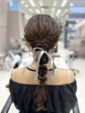 アフロート トウキョウ(AFLOAT TOKYO) 【高木美緒】編み下ろし/玉ねぎアレンジ/ヘアセット