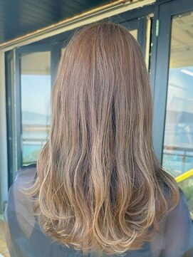 フィルム(FiLMs) ブリーチなしダブルカラー/ミルクティーブラウン/レイヤーカット