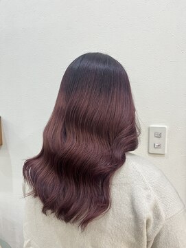 ヘアメイクヒール 艶感抜群！チョコレートピンク