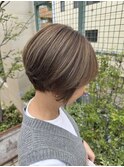 《シークレットハイライト》大人ベージュ×レイヤー