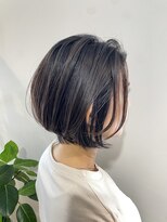 ＊ASTRANTIA＊福井彩乃　大人グレージュショートボブ
