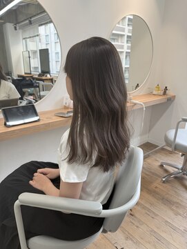 ラノバイヘアー 京都(Lano by HAIR) オリーブグレージュカラー