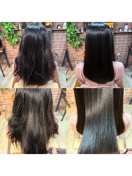 スット 渋谷(slut) くせ毛改善ストレート