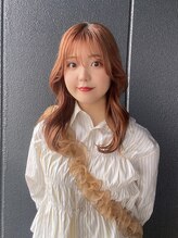 【下森愛里】ブリーチなしダブルカラーの暖色系が得意です♪