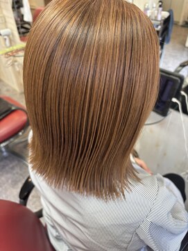 ロマンヤカタ ファース(ROMAN YAKATA fars) 髪質改善 ベージュカラー Aujua@田代12/1