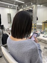 ディジョン(Dijon)&nbsp;韓国顔まわりレイヤーカットグレージュオリーブベージュブラウン