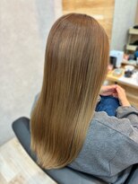 アグ ヘアー ナッツ 秦野店(Agu hair nuts)&nbsp;ブリーチなし明るめベージュカラー＊