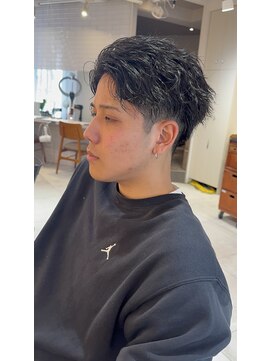 キャンバス バイ ネオリーブ 横浜西口(Canvas by neo.) 横浜★ツイストスパイラルパーマメンズパーマ