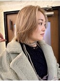 ラフだけど品のある　ミルキーベージュ