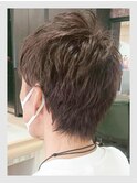 メンズ ツーブロック アップバング ビジネス◎ 学生◎
