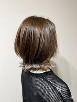 ハルジュヘアーリゾート(haruju HairResort)&nbsp;【大人ウルフ×白髪ぼかしハイライト】