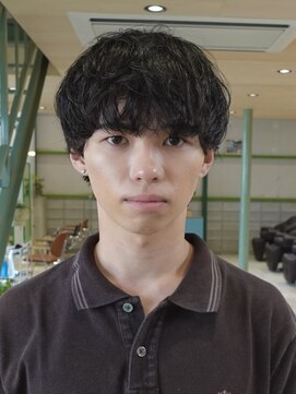ディッセンバー 伊勢崎(December) メンズ/センターパート/似合わせカット/ニュアンスパーマ