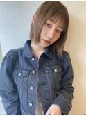 ワンホンレイヤーボブミディアム似合わせカット博多髪質改善