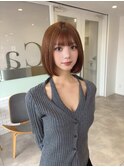 ダブルカラー、カット、トリートメント