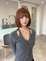 カシェ キョウマチ(cashe’e) ダブルカラー、カット、トリートメント
