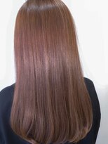 ライフ 住道店(Lyfe)&nbsp;髪質改善で叶える艶髪ブラウンカラー美髪ヘア_レイヤーカット