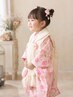 祝＊七五三３歳/御被布着付け＋ヘアセット ￥8000→￥7000  レンタル要TEL