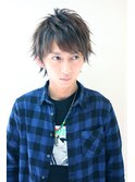 外ハネ束感メンズショートヘア☆★