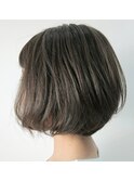 簡単スタイリングショートボブ