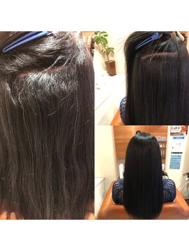 アンバー(umber) ノーアイロン縮毛矯正