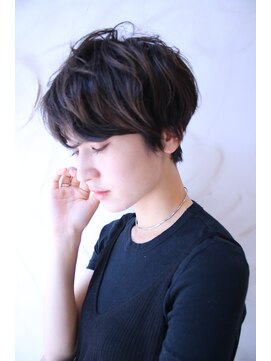 ブーケ(BOUQUET) クラシカル斜めバングボルドーショートBOUQUET外苑前青山