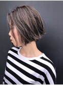 切りっぱなし　×　グラデーションボブ　＃CLOCKLESS伊勢崎