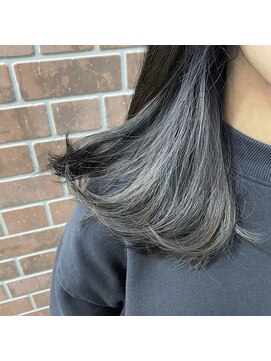 リズ オブ ヘアー(Lis of hair) インナーカラー☆グレー
