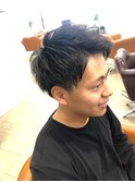 爽やかアップバング!
