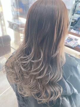 パッション 石巻蛇田店(PASSION) 【担当ABE】エアータッチ×ミルクティー