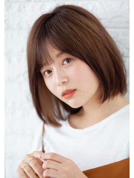 リル 7F 銀座(Rire) 【Rire-リル銀座-】シースルーなナチュラルストレートボブ☆