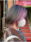 派手髪！フレーミングインナーカラー♪