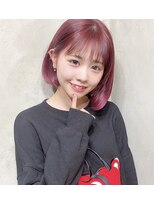 サロンドミルク 原宿(salon de MiLK)&nbsp;チェリーピンクミニボブ