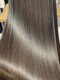 サンテ ヴィスタ(Sante ViSta)の写真/[髪質改善なら"美髪ハイブリットエステ"]新システムの髪質改善で癖やうねりを抑え、ボリュームダウン。