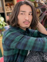 カバーヘア ブリス 川口(COVER HAIR bliss)&nbsp;ワイルドウェーブ☆かきあげ前髪ミディm1川口10代20代30代