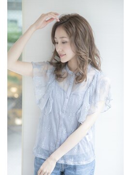 ルルディ バイ アフロディーテ銀座(luludi by APHRODITE) 20代30代40代50代/前髪/マチルダボブ/インナーグレージュ/銀座