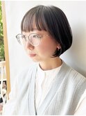 【morio原宿】ショートボブ　顔周りカット 似合わせ横沢