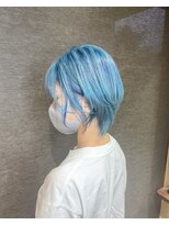 ジュエル(JEWEL) 水色ヘア