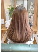 ビーチ ヘア メイク 綱島店(BEACH hair make)&nbsp;艶感/ストレートロング/フレンチガーリー/こっくりカラー