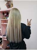 ウィービングを入れて、さらにかわいく♪