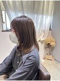 シルキーベージュ×春パーマ×外国人風グラデーション