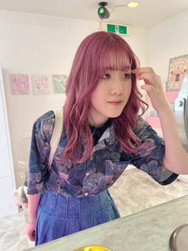 ゲームバイアランスミシー 心斎橋(GAME by Alan Smithee) ラベンダーピンク／ダブルカラー／ピンクカラー