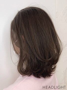 ソーエン ヘアー ブルーム 札幌駅前店(soen hair bloom by HEADLIGHT) グレージュ×レイヤーミディアム_389M15182