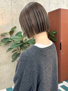 ノエ(noe) 顎ボブ×シアーベージュ