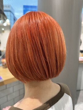 ミエルヘアーエスト 新宿店(mielhair est) ハイトーンオレンジ【新宿】
